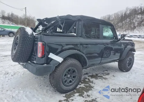 2024 Ford Bronco Wildtrak z USA, uszkodzony, nr VIN 1FMEE2BP6RLA60899